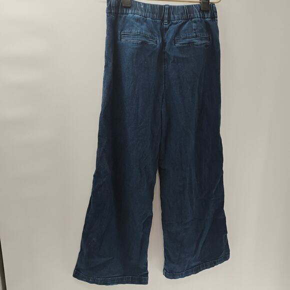 AMERICAN EAGLE HIGH WAISTED WIDE LEG PANTS Size 6 PULL PN PANTS JEANS STRETCHY - Picture 7 of 14